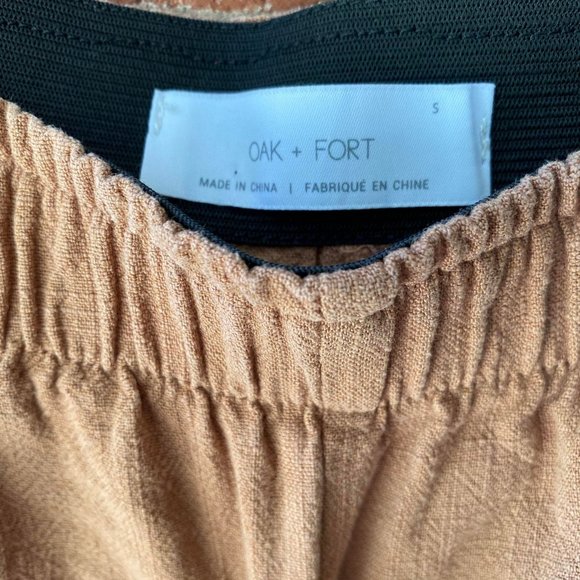 Oak + Fort cropped elastic waist pants - Picture 2 of 3